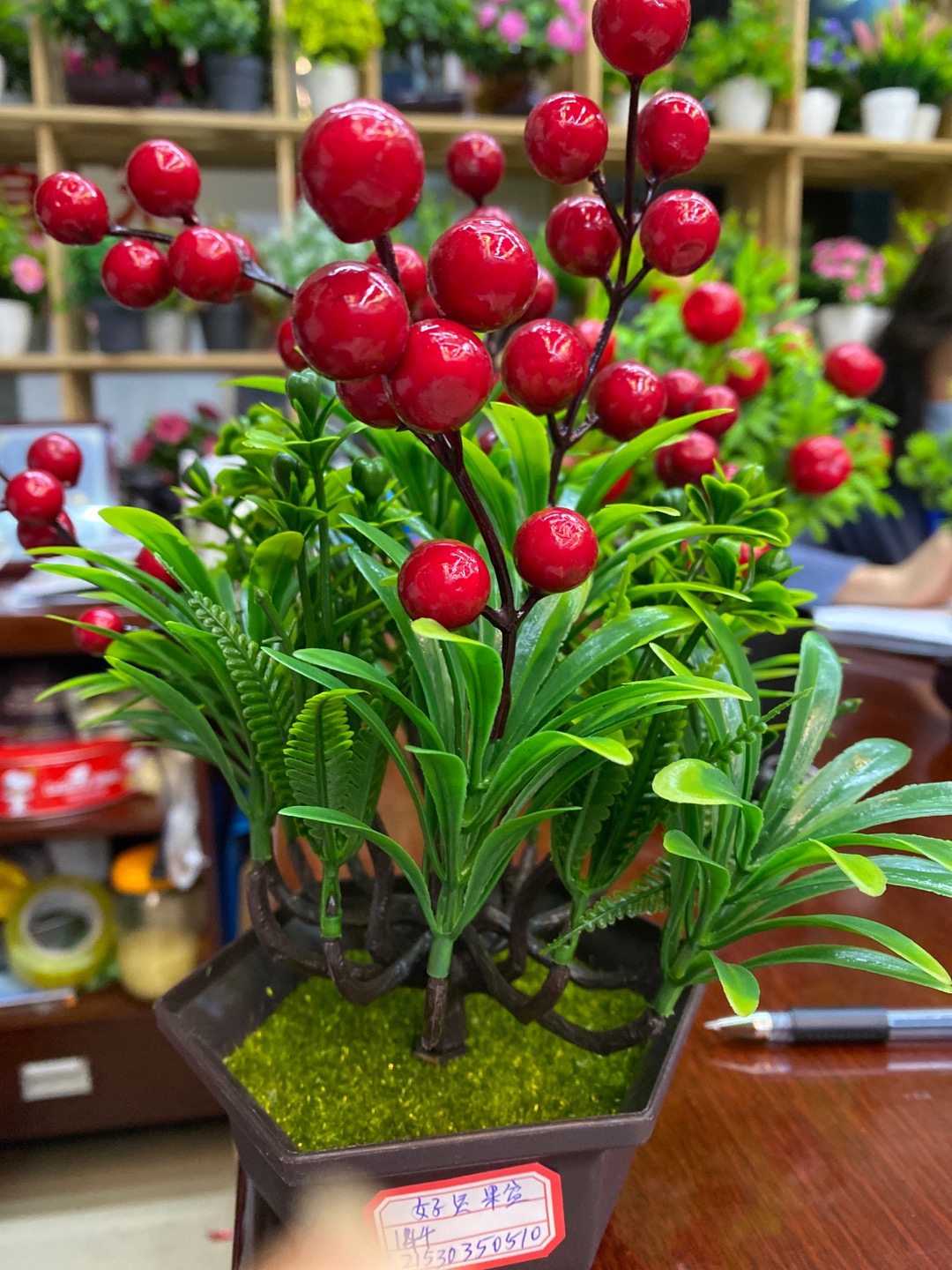 Venta directa de fábrica fortuna frutal festivo suministros decoración clásica del festival