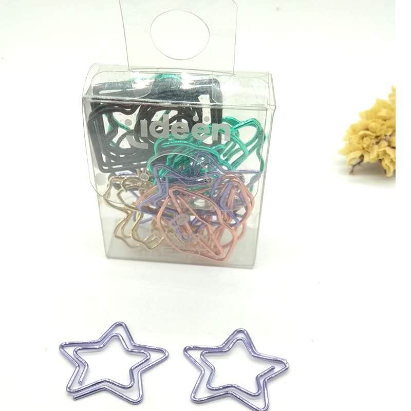 回形针办公五角星异形曲别针创意星星