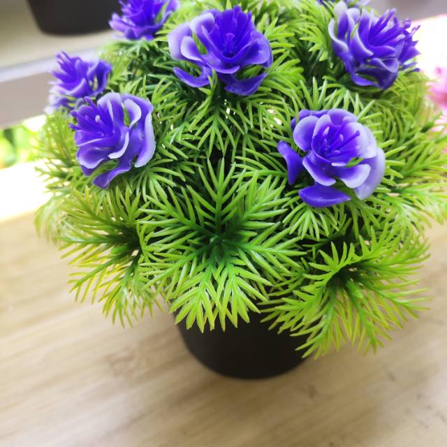 Artificial flower POTS, artificial plant bonsai, office desk ornaments, indoor ornaments details Picture