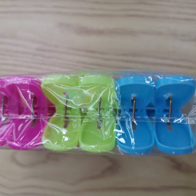 Plastic windproof clips, clothes clips, quilt clips, multi-functional plastic clips Specification image