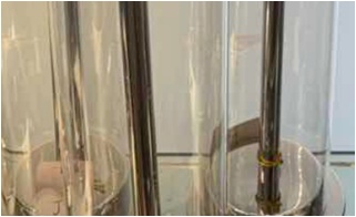 The silver glass iron candlestick is suitable for various scene combinations and is not picky about color schemes Specification image
