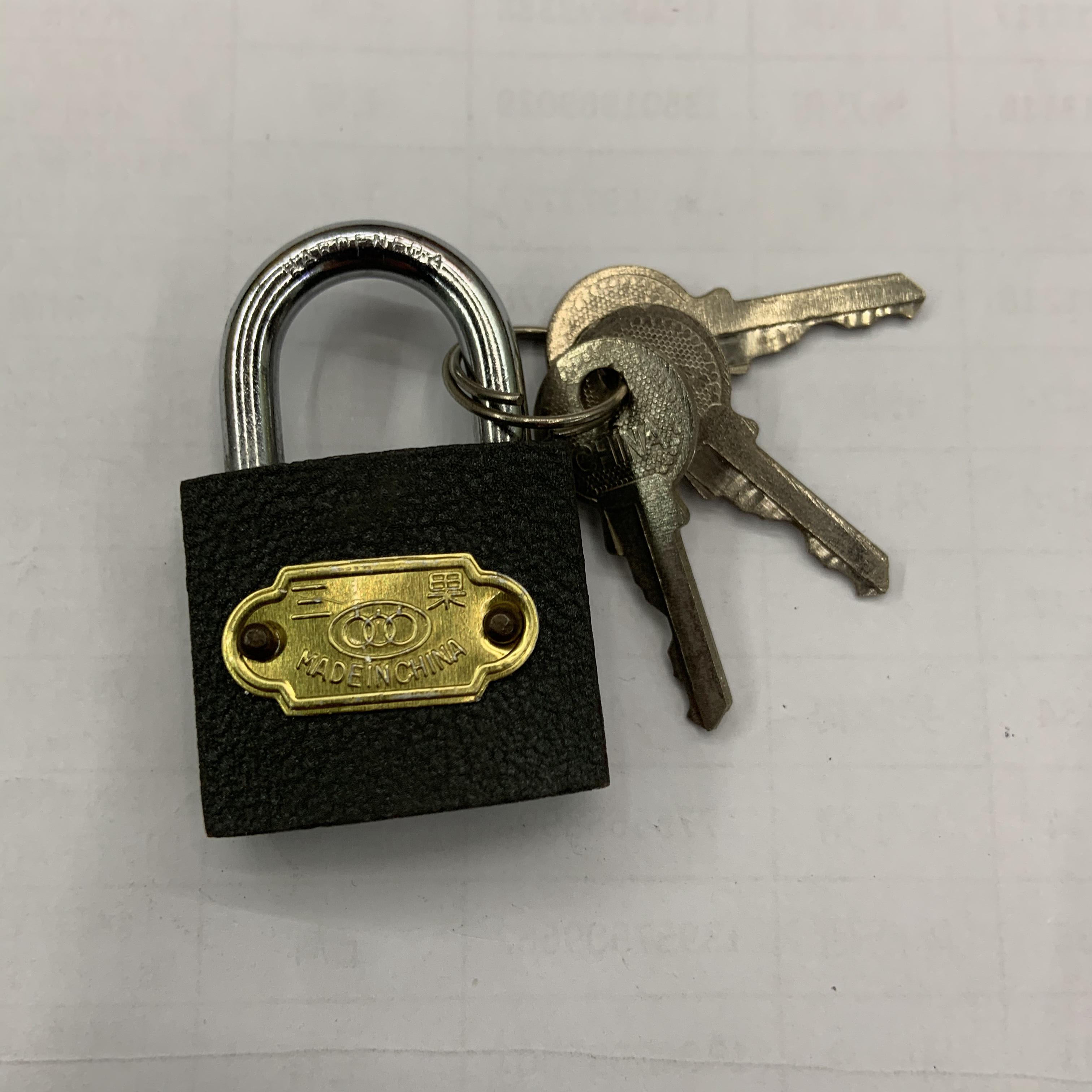 One-character gray lock, padlock, pinball lock, spray-painted padlock factory