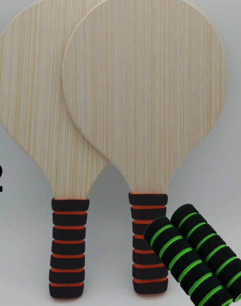 橡木成人正品加厚板羽球拍老年室内健身羽板球拍键子板拍球羽