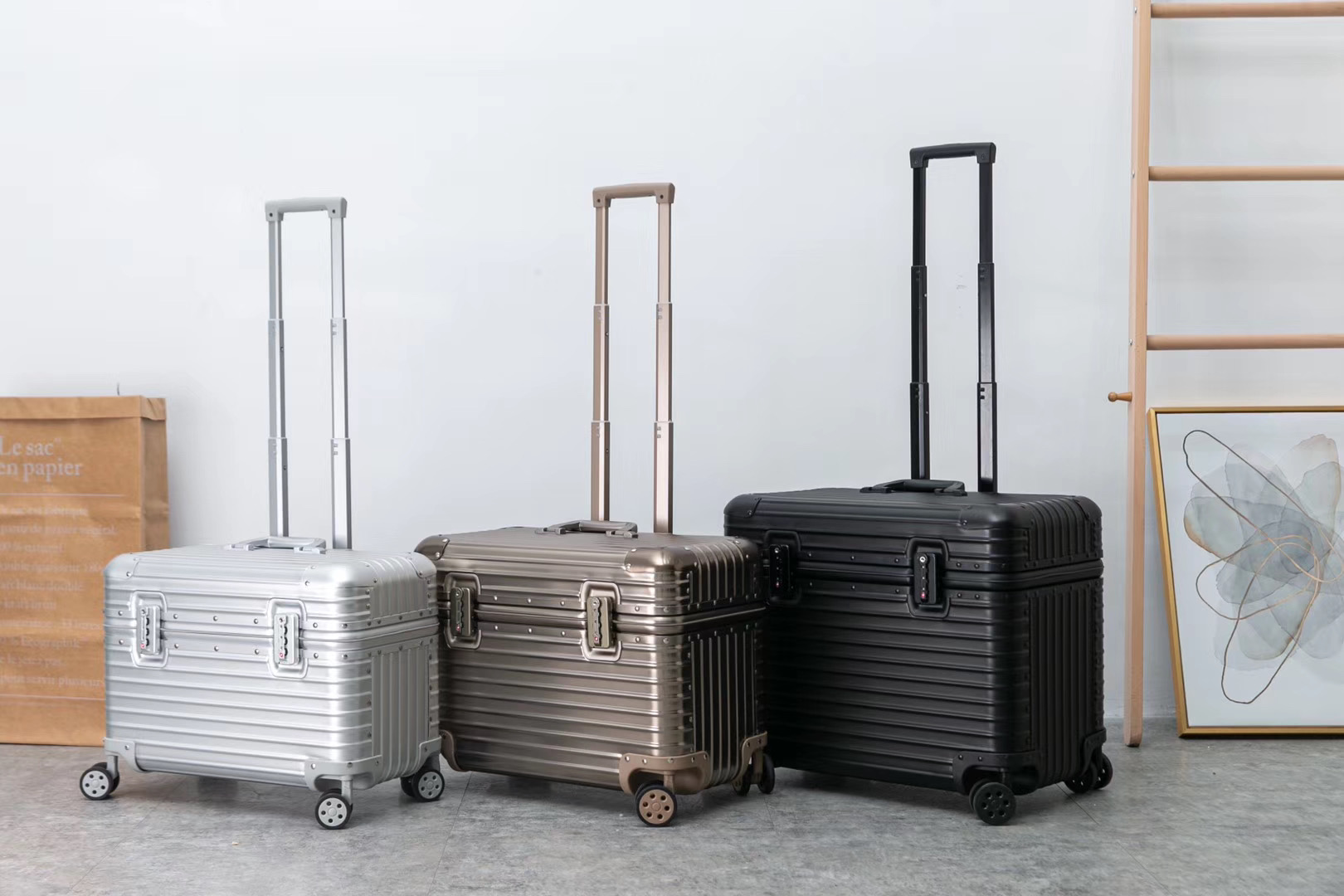 迷你行李箱轻便小型登机拉杆箱20女密码旅行箱子小号男18寸小清新