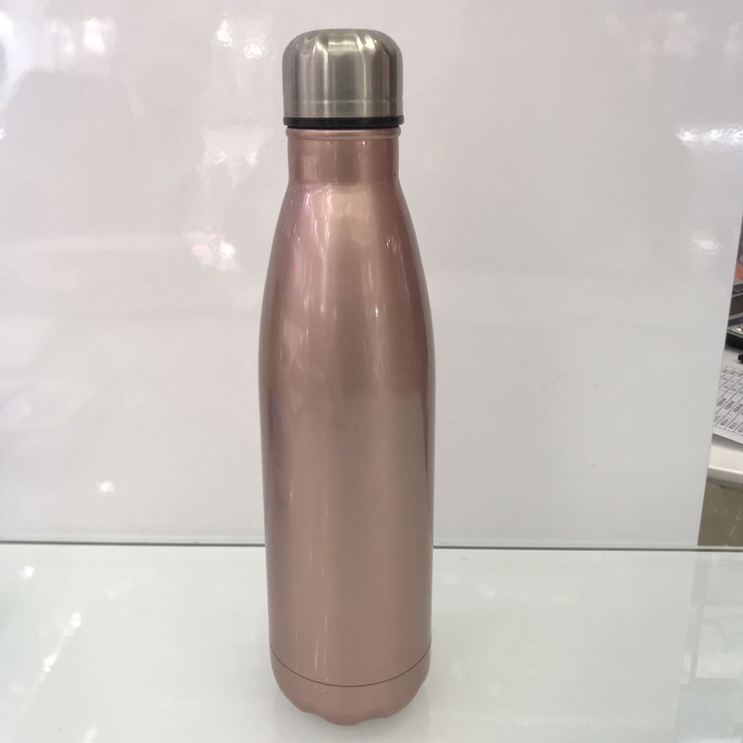 宇泉 QAN 创意新款汽水瓶保温杯不锈钢可乐瓶网红时尚男女学生户外随行水杯