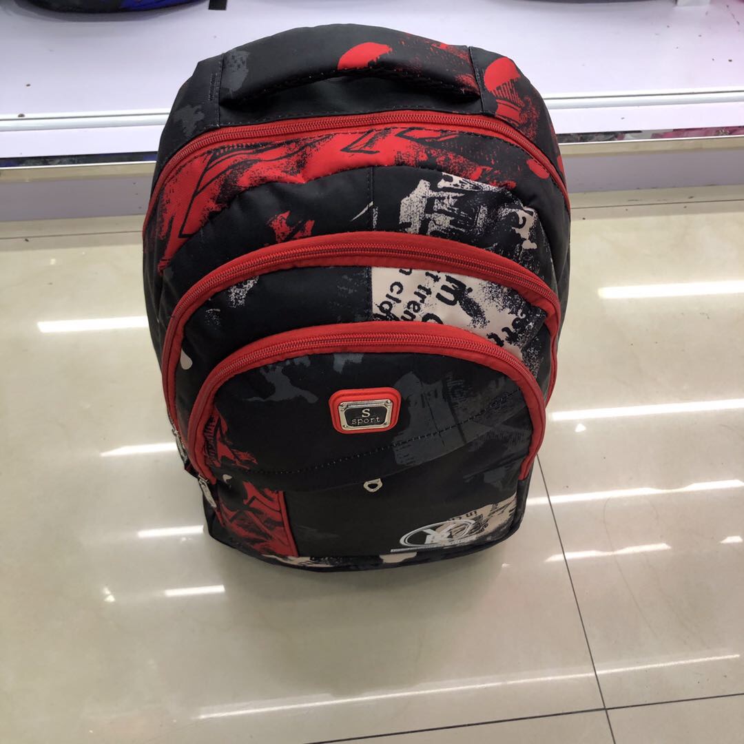 初中学生书包男孩轻便大童五年级小学生三到六年级减负双肩包男童细节图