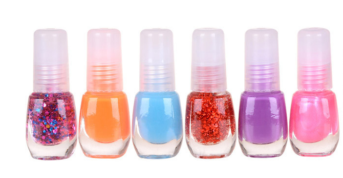 新款女持久车厘子网红款流行色带亮粉美甲店指甲油QY-06 01详情3