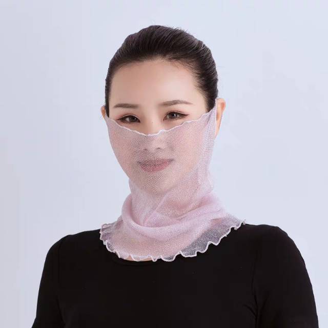 防晒口罩时尚女夏季防尘透气可清洗防紫外线男潮款防护网红【外贸专供】
