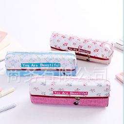 Jimi pen case, simple and pastoral small size, made of canvas Specification image