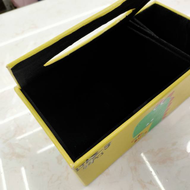 卡通压圈收纳盒家用客厅北欧创意简约防水个性收纳盒细节图