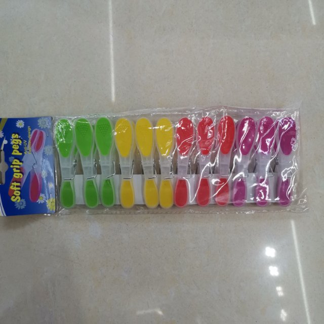 爆款新款厂家直销小枫叶夹子彩色塑料夹子细节图