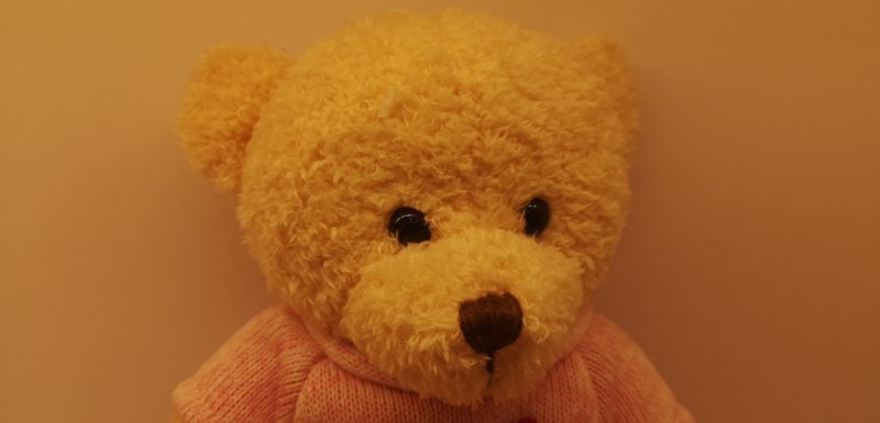 8-inch dressing Bear LOVE Teddy Bear plush toy figurine manufacturer wholesale 6418 Specification image