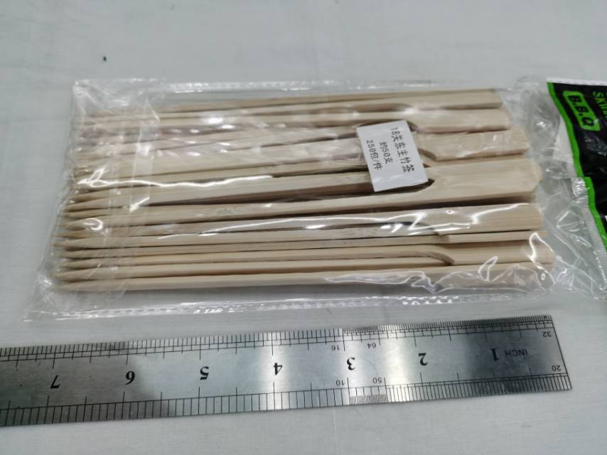 Malatang Bamboo Stick Fruit Pick Potato Long Toothpick Toothpick Meat Small Fried Meat Pick details Picture