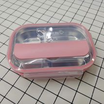 不锈钢带盖餐盒儿童学生女饭盒便当上班餐盘四五分格小保温盒