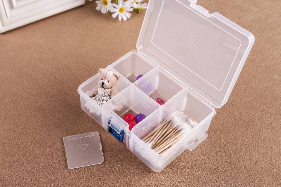 手工DIY珠子小五金G170A收纳盒批发销售