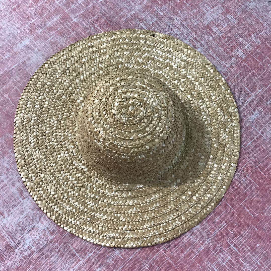 百搭可折叠草帽女夏季出游防晒遮阳帽韩版度假凉帽海边沙滩帽子图