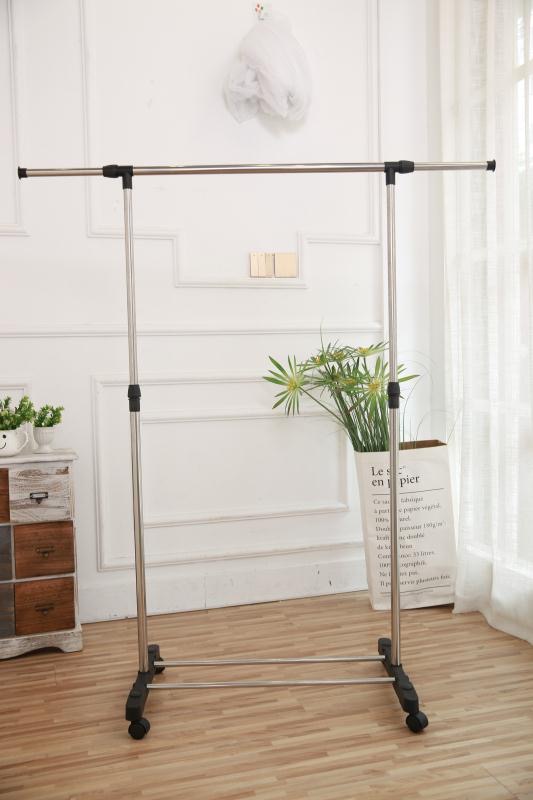 单杆家用衣架晾衣架衣帽架阳台挂衣服架