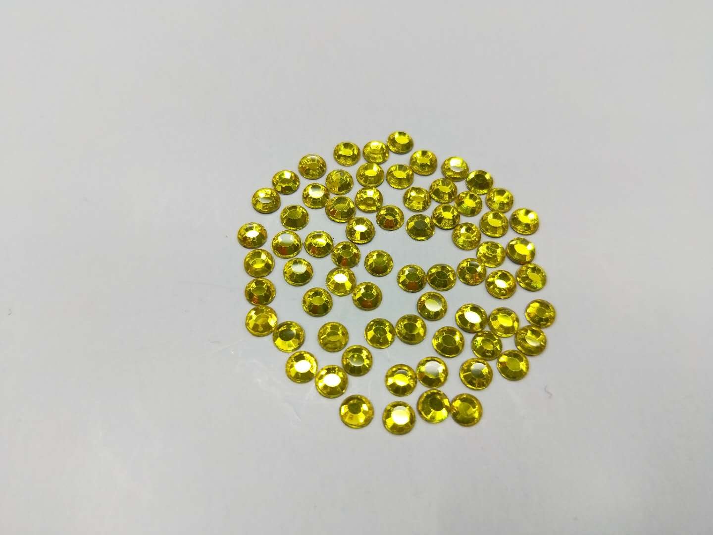 Lemon yellow SS30 double side glass drill ironing nail drill DIY drill thumbnail