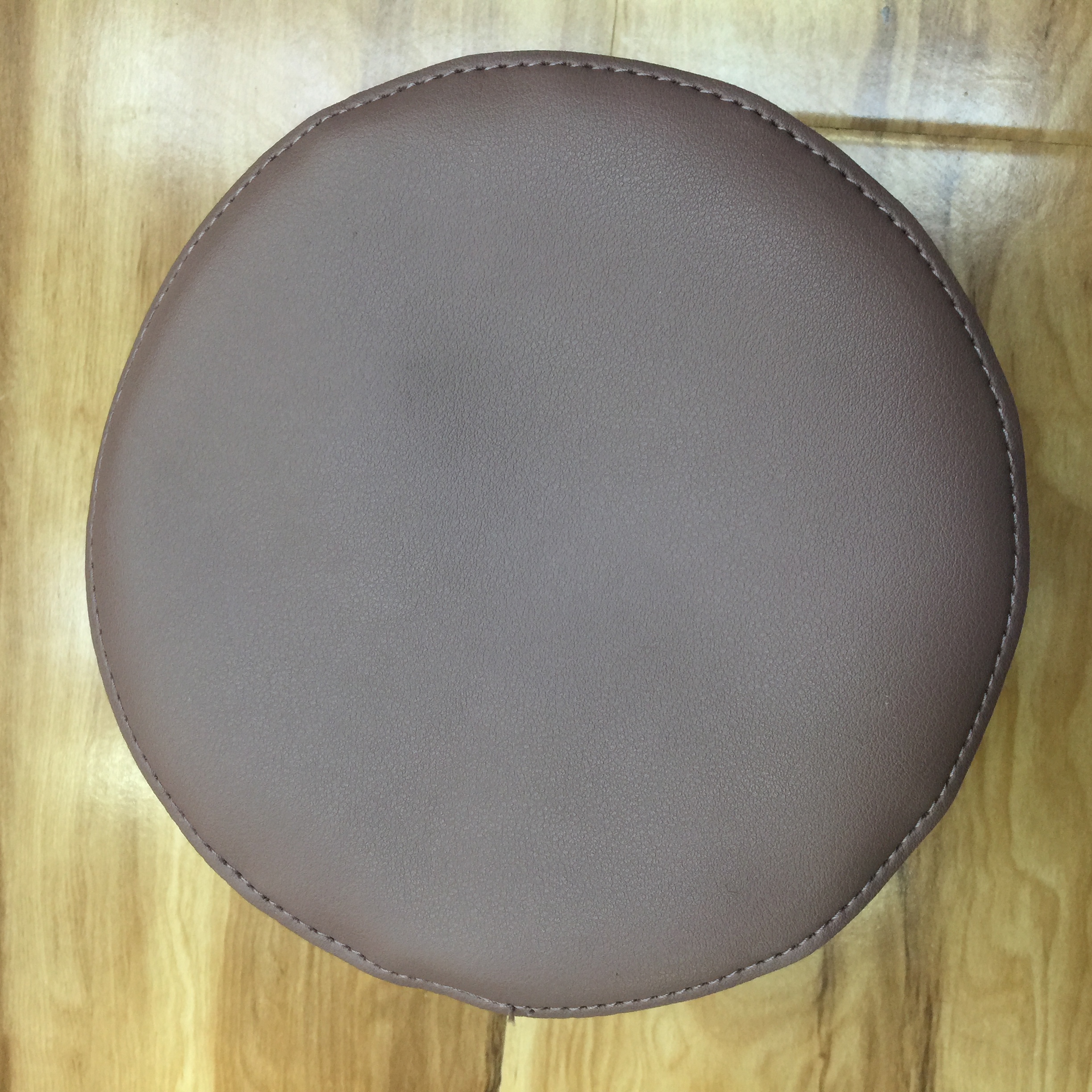 Retro high-end genuine leather, pure handcrafted cowhide carving, Tang grass hand-held small round bag, women's crossbody single-shoulder bag, trendy Specification image