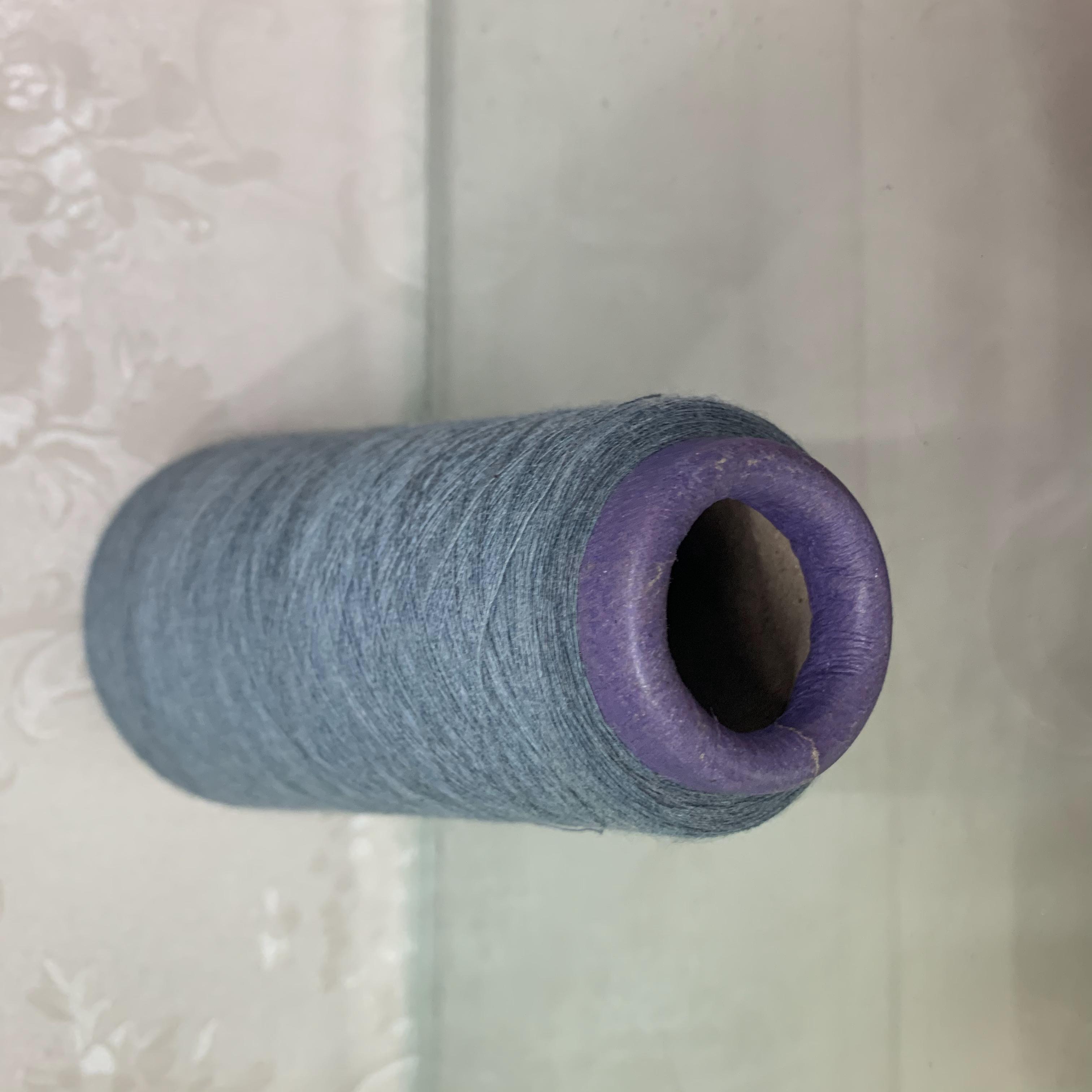 Household handmade polyester thread, DIY needle and thread in blue Specification image
