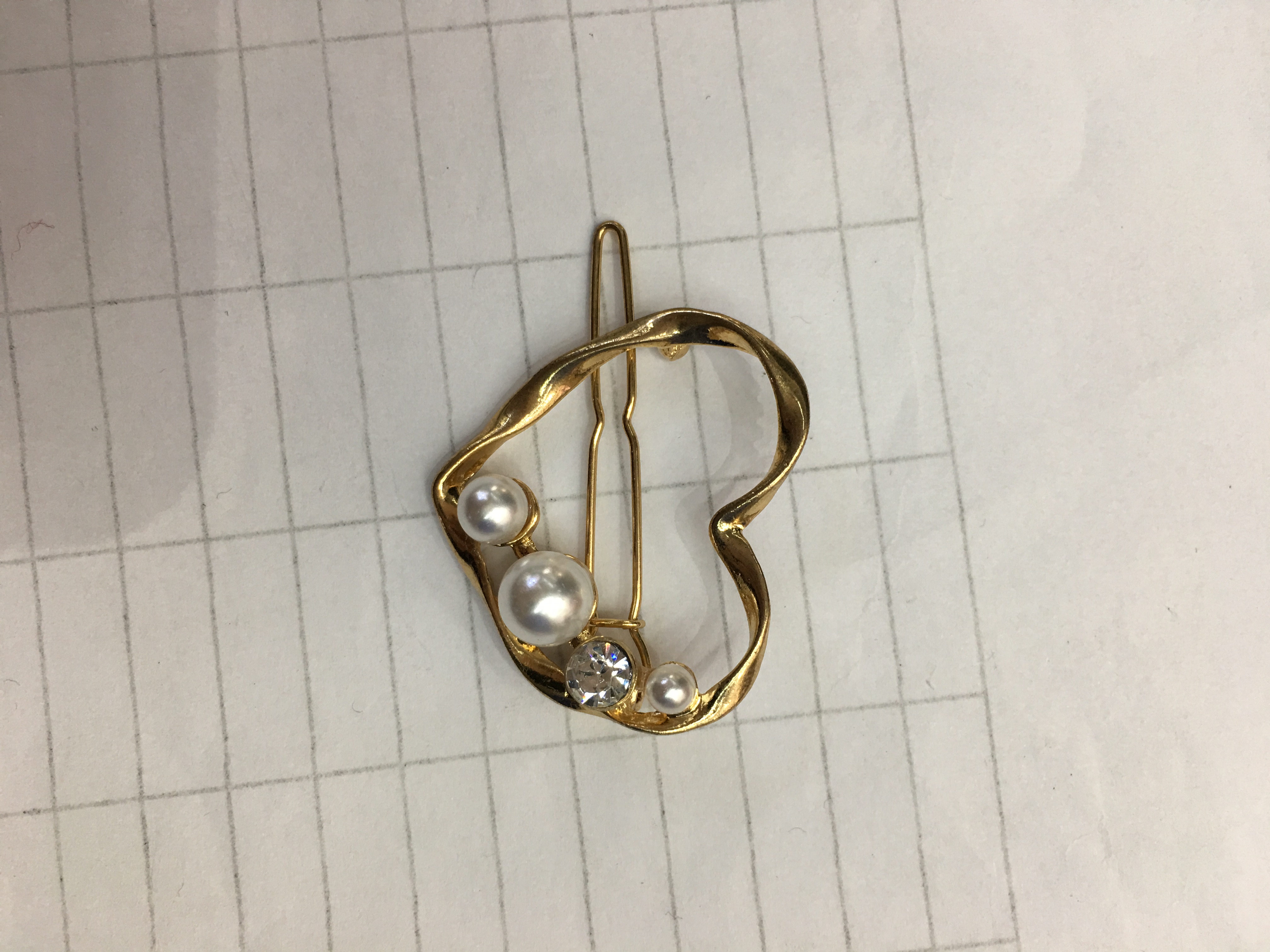 Korean hairpin Internet celebrity girl side clip ins hair accessory clip, elegant pearl hairpin female headwear bangs