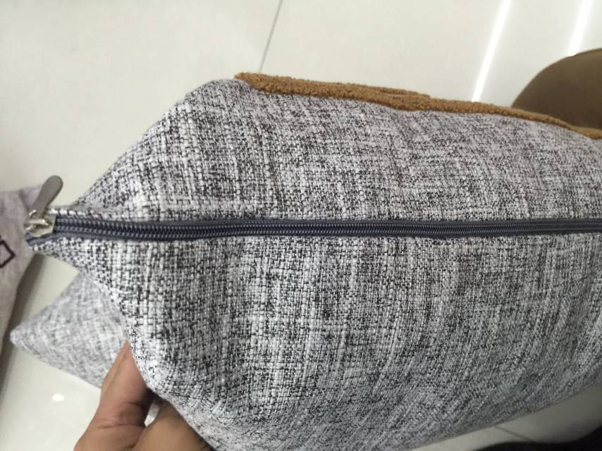 北欧抱枕沙发靠垫套汽车腰靠大靠枕办公室护腰午睡枕床头靠背垫细节图