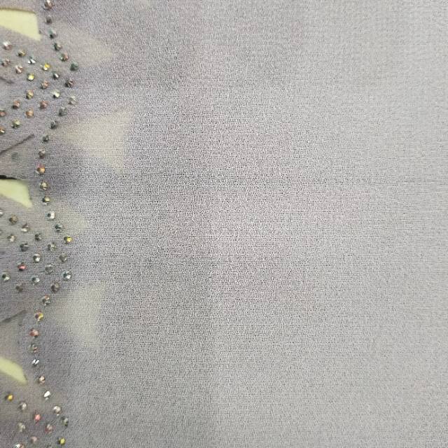 Manufacturers Direct Sales Of Muslim Gray Ethnic Style Adult Women's Small Square Headscarf Specification drawing