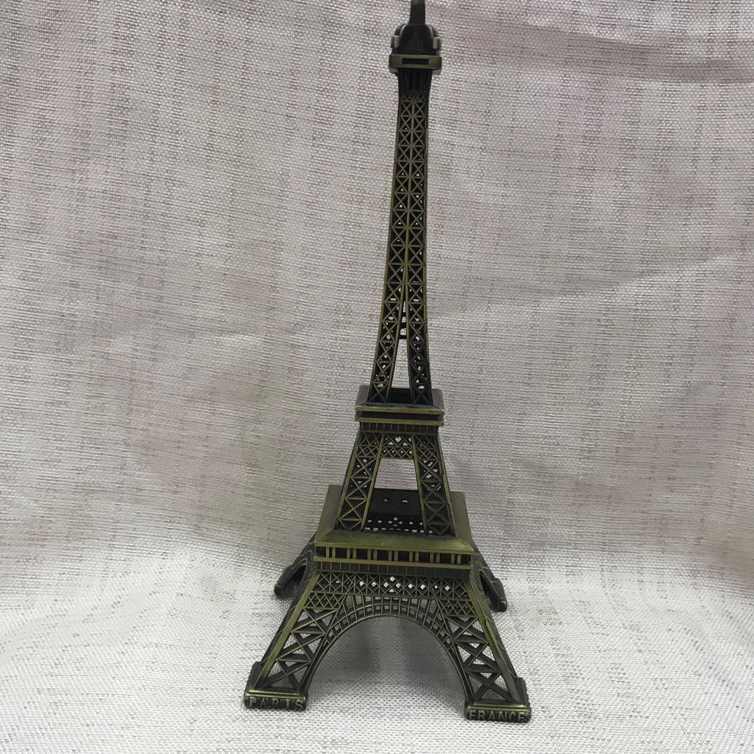 世界知名地标建筑工艺品巴黎埃菲尔铁塔模型创意礼物装饰品摆件