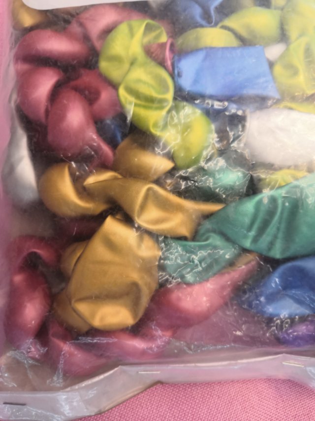 2.5g metal spiral twist latex balloons, large long strip balloons, thickened metal balls, birthday decoration and arrangement balloons wholesale Specification image