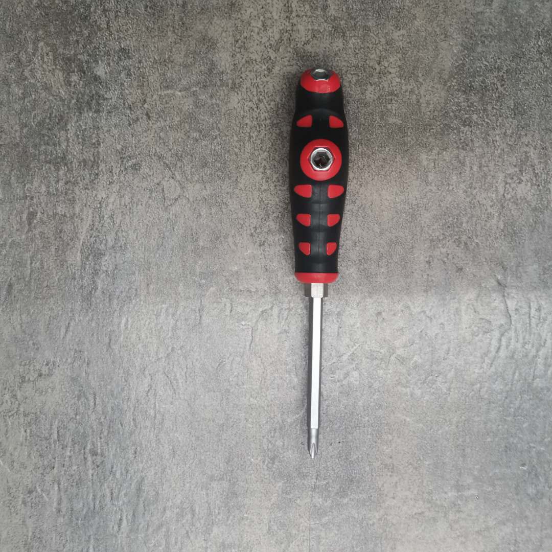 Wholesale screwdrivers from the manufacturer in various specifications, made of strong magnetic chromium-vanadium steel, with a straight cross pattern