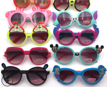 2020新款男女宝宝塑料卡通时尚太阳眼镜儿童潮流遮阳墨镜