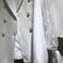 尚宫春季新款白色纯白女士小西装复古潮流产品图