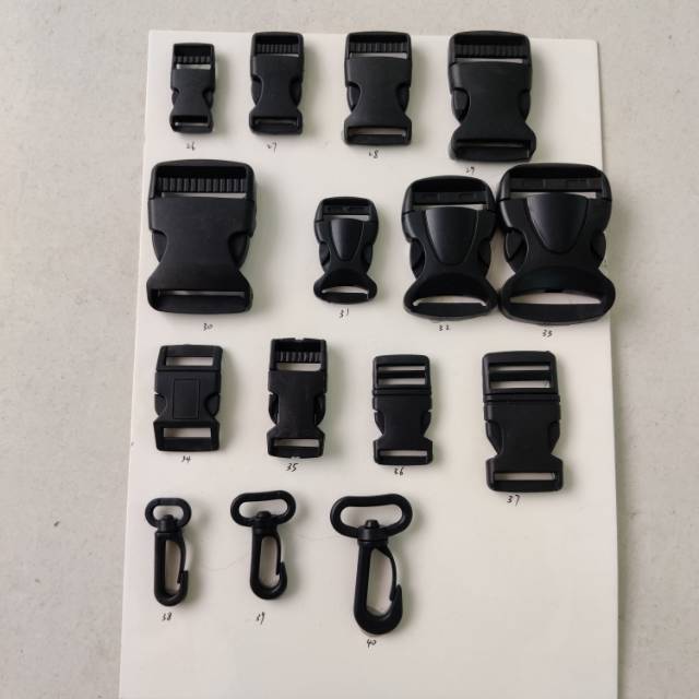 卡扣腰包配件搭扣 背包带扣背包扣腰带扣调节扣塑料扣