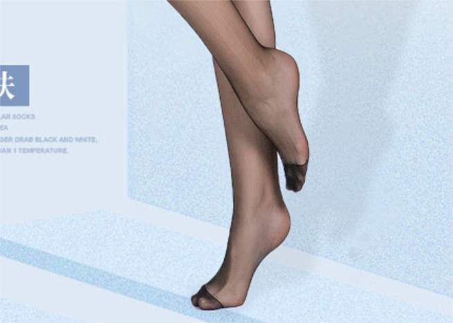 Women's thin, bare-leg wonder, flesh-colored anti-snug black pantyhose for spring and autumn wear Specification image