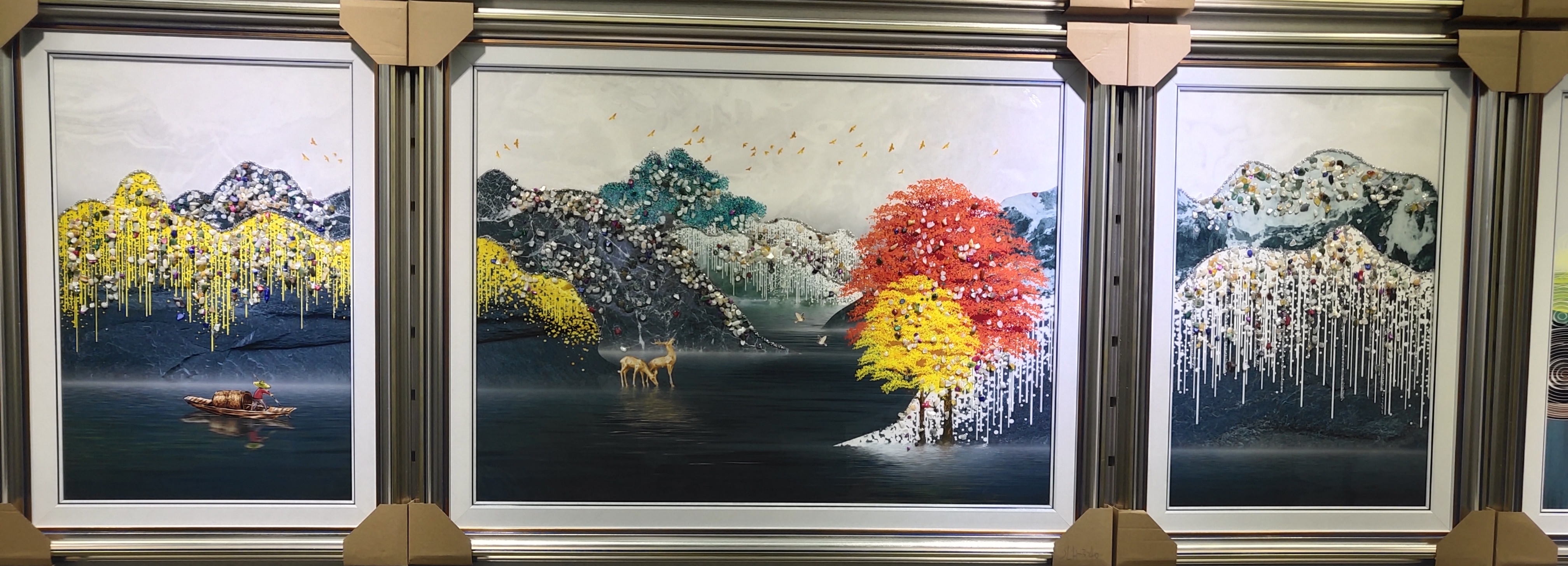 尚美雅50X70X100cm现代简约晶钻画