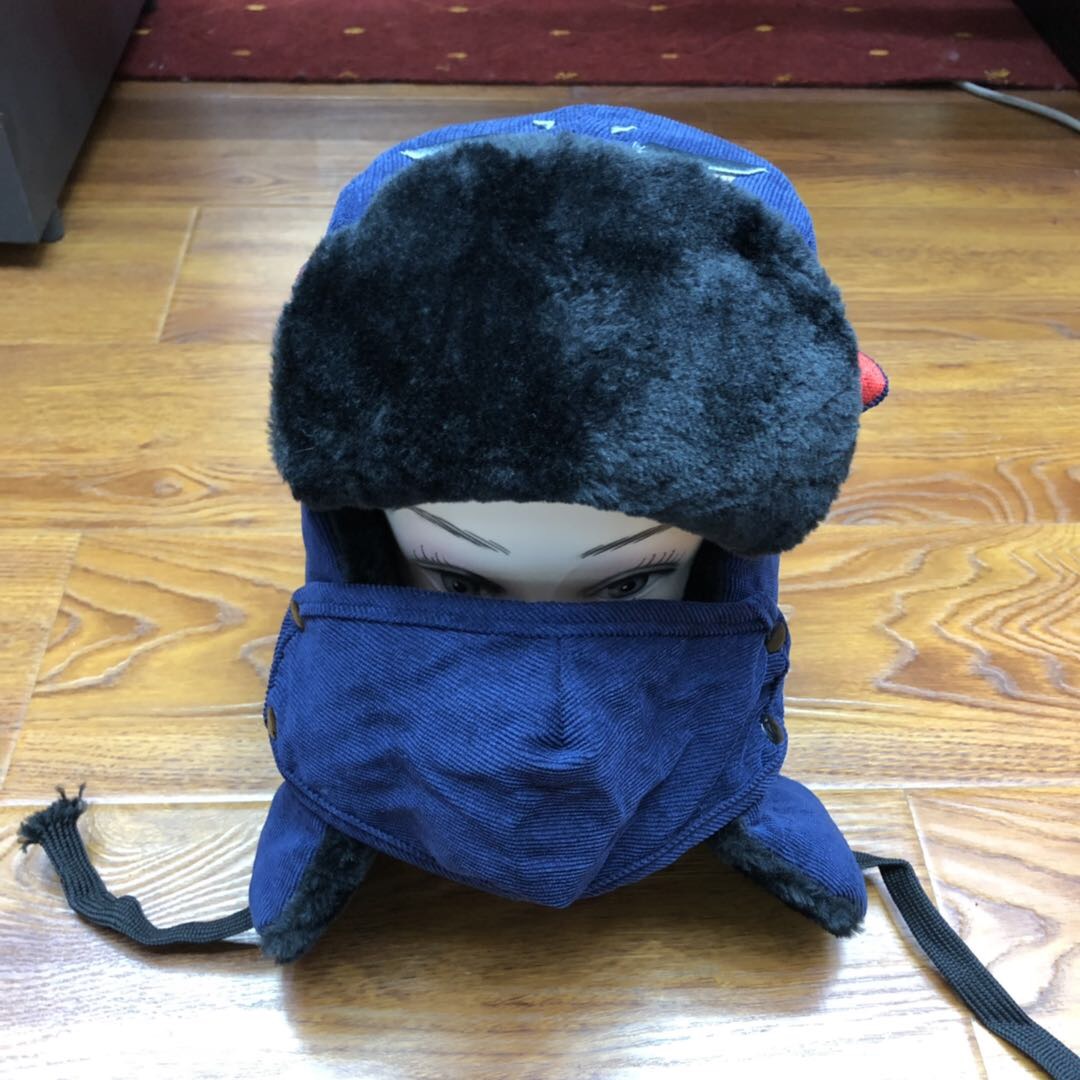 个性男女款小恶魔系列口罩防风款雷锋帽