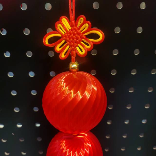 No. 8 Water Wave Mercerized Ball Six Series Hanging Fringe details Picture