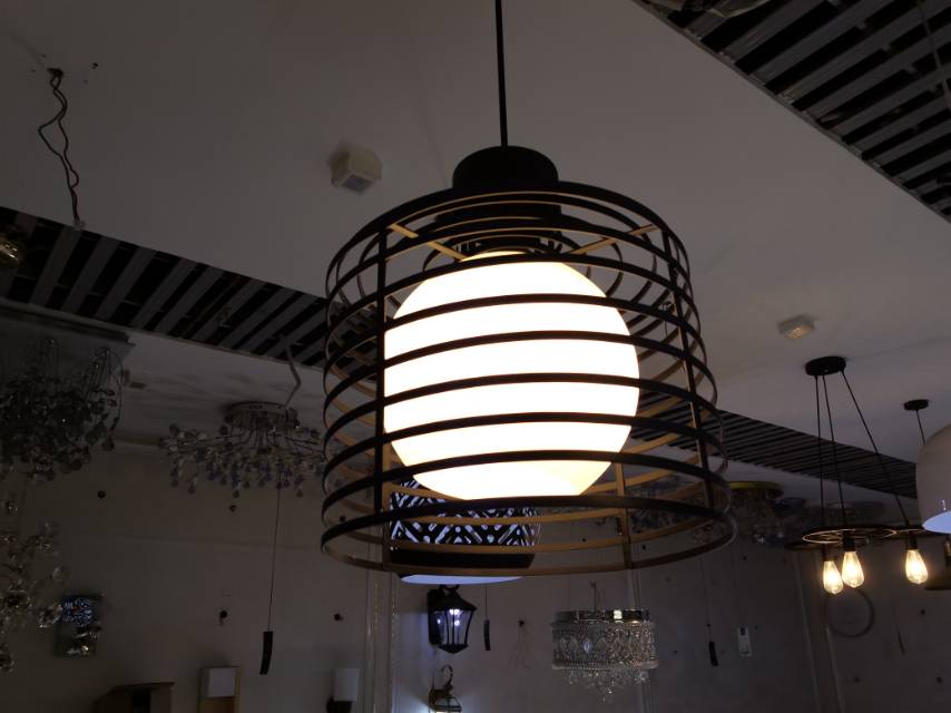 简约风格灯具餐厅灯具磨砂玻璃灯罩