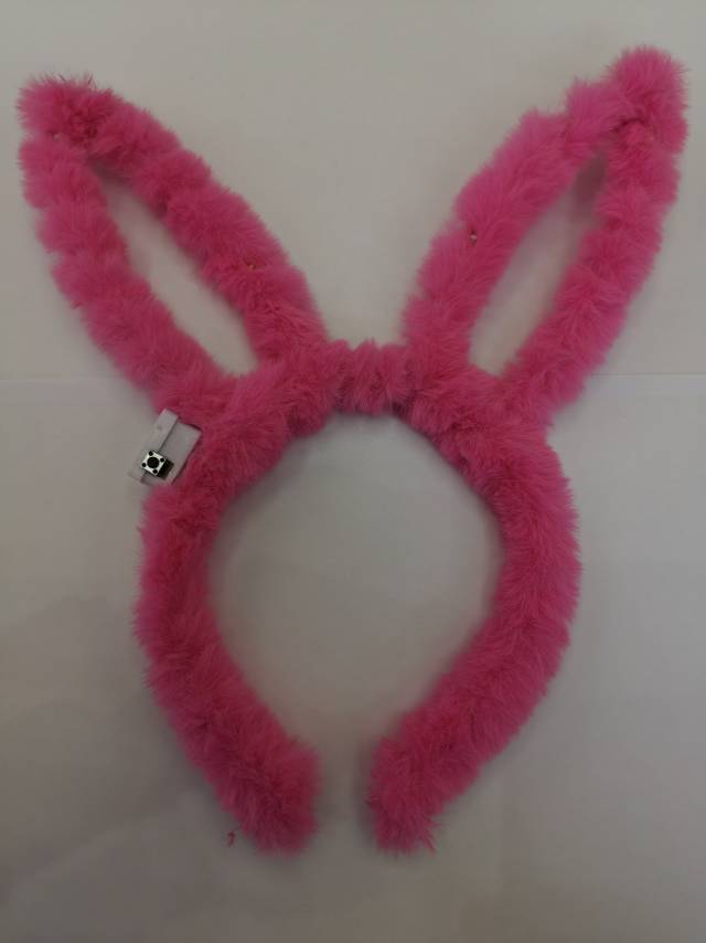 The factory direct sale red whole hair rabbit ear can glow hair hoop beautiful generous