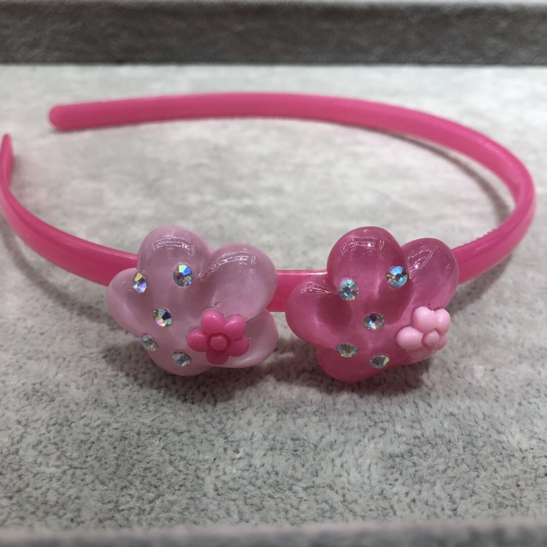 韩版时尚儿童发夹花朵小女孩发箍