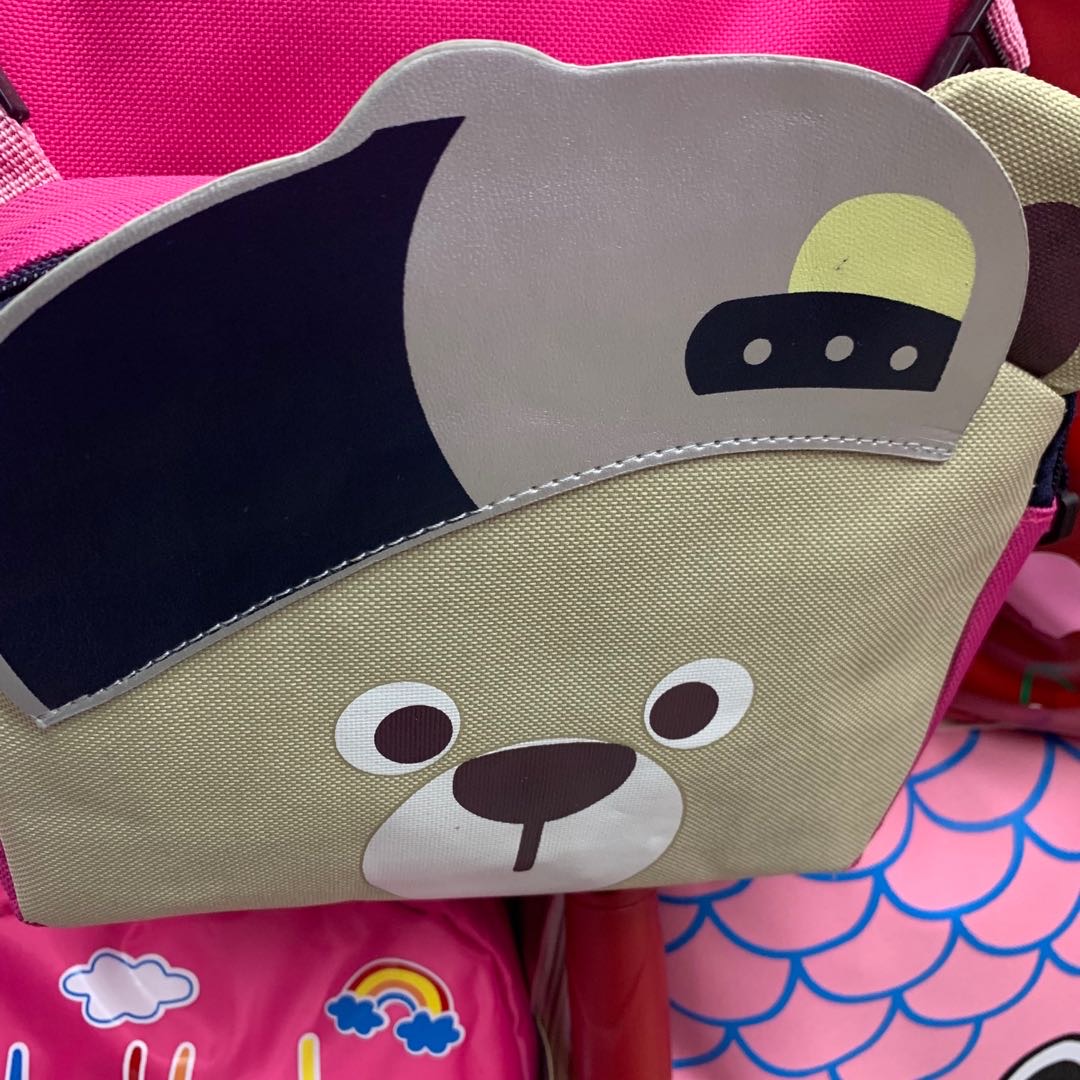 Schoolbag Backpack Backpack Backpack Student Schoolbag Travel Schoolbag Junior High School Backpack Large Capacity Pink Backpack details Picture