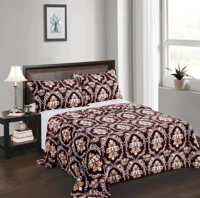 Printed Nap Blanket Thin Blanket Specification drawing