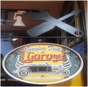 Tailwind Double-Sided Light Bulb Shop Signature Industrial Retro Style Nostalgia Explosion 1026