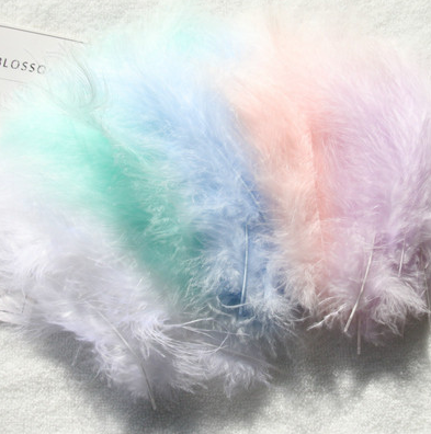 Direct Sales Diy Feather Feather Feather Feather Feather Strip/Lace/Cloth Edge Feather Skirt Skirt Garment Accessories