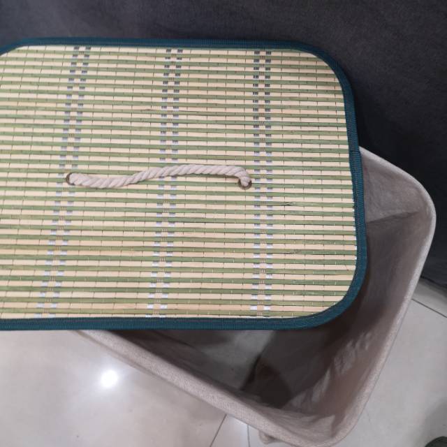 Factory Direct Sales Bamboo Square Storage Box Storage Box Selling Clothing Storage Box details Picture