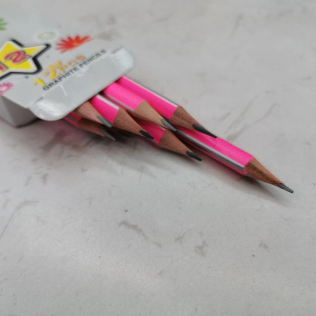 Pencil and eraser combination display