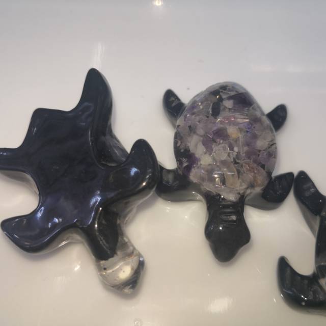 厂家直销树脂仿生物小乌龟工艺品装饰配件产品图