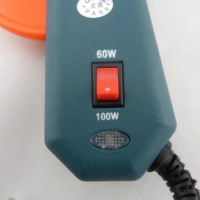 Double Temperature 60-100W Universal Hot Melt Glue Gun Glue Stick Electric Hot Melt Glue Gun Household Glue Strip 11Mm Specification drawing