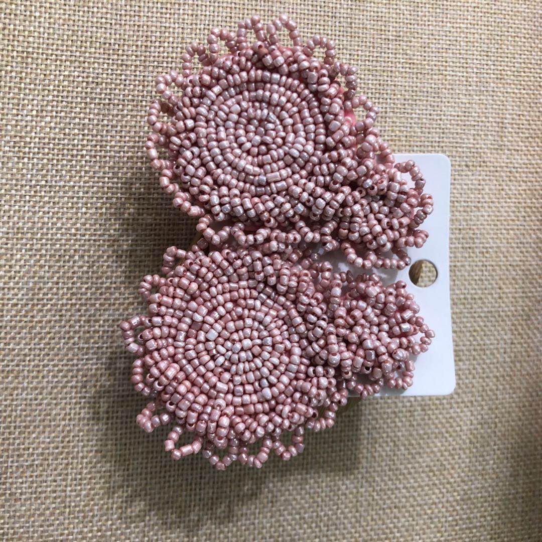 韩版少女心气质米珠中长款耳坠耳环可爱甜美风时尚耳环饰品