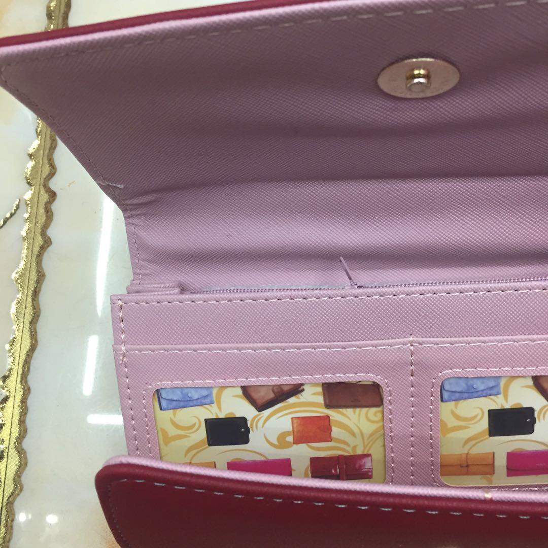 女款钱包手包卡包厂家直销来样订做细节图